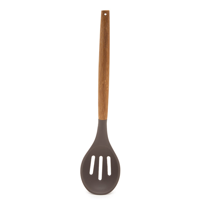 Slotted Spoon Silicone Grey