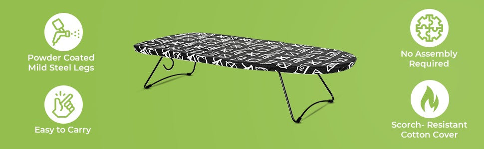 Foldable Tabletop Ironing Board - pengessentials
