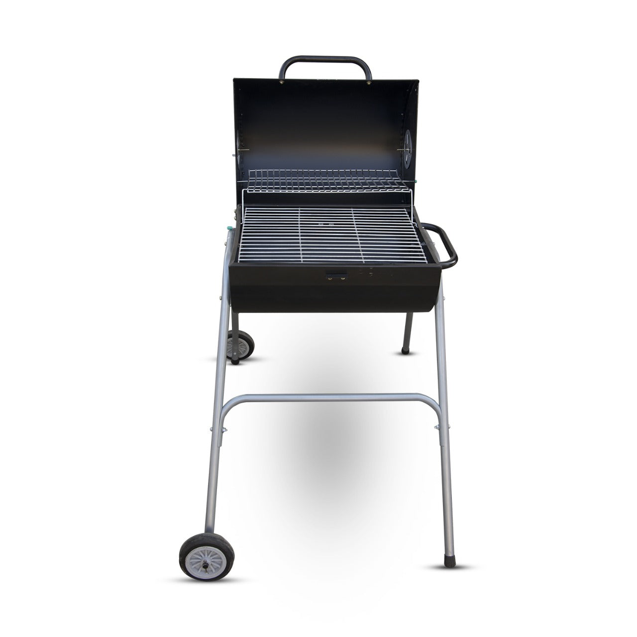 Charcoal Compact Barbecue with Wheels